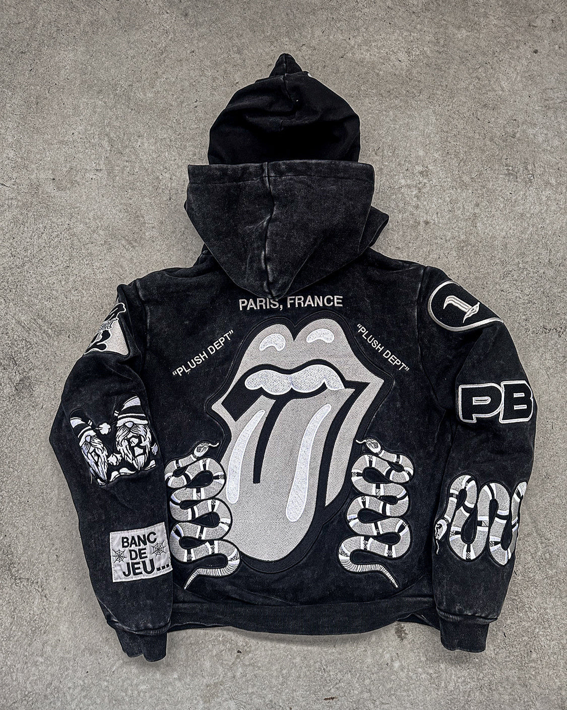 Plush Boa Zip-Up – Benchi