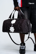 Fleur Ombre Duffle (BLACK)